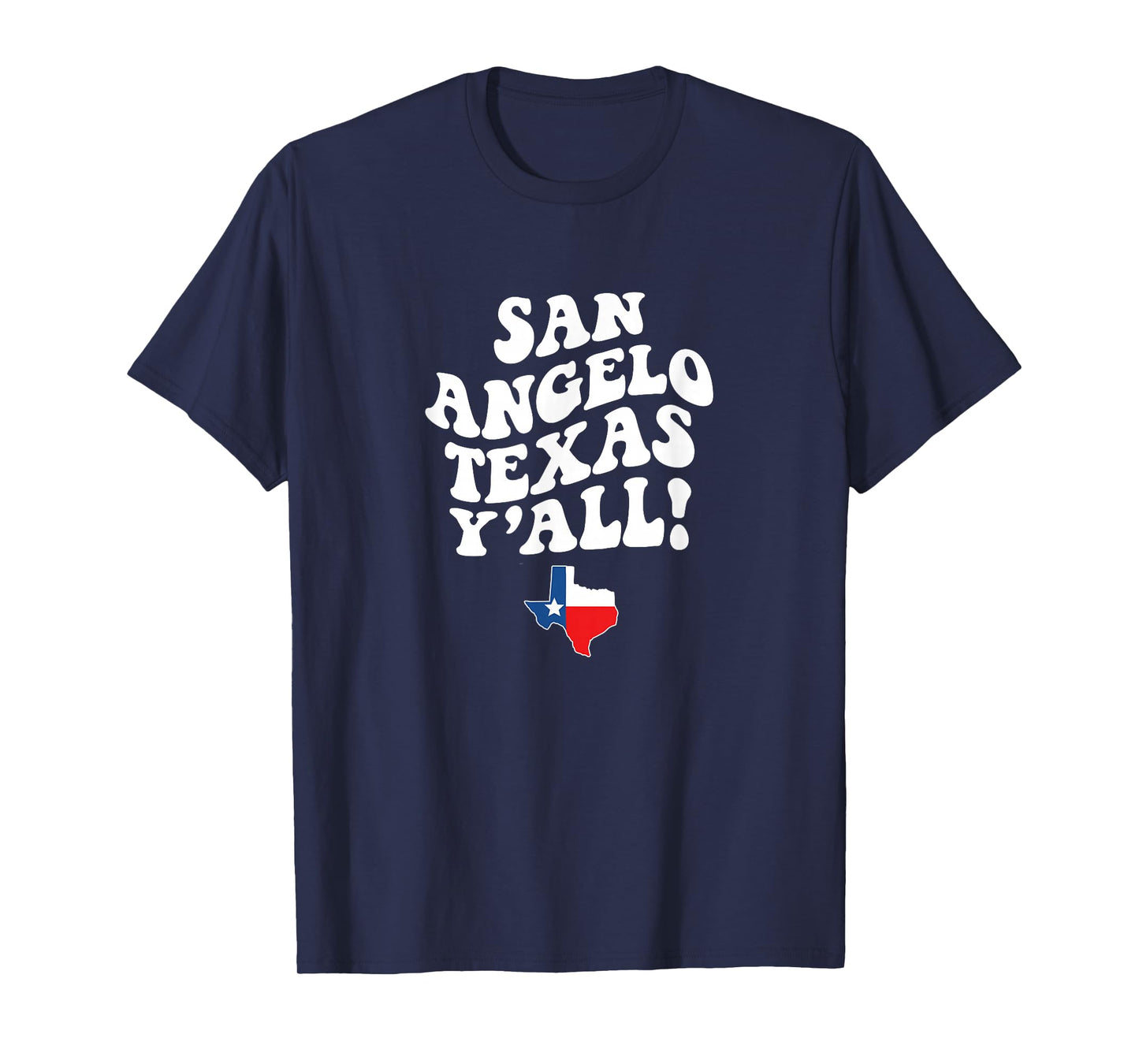 San Angelo Texas Y'all TX Southern Accent Vacation T-Shirt