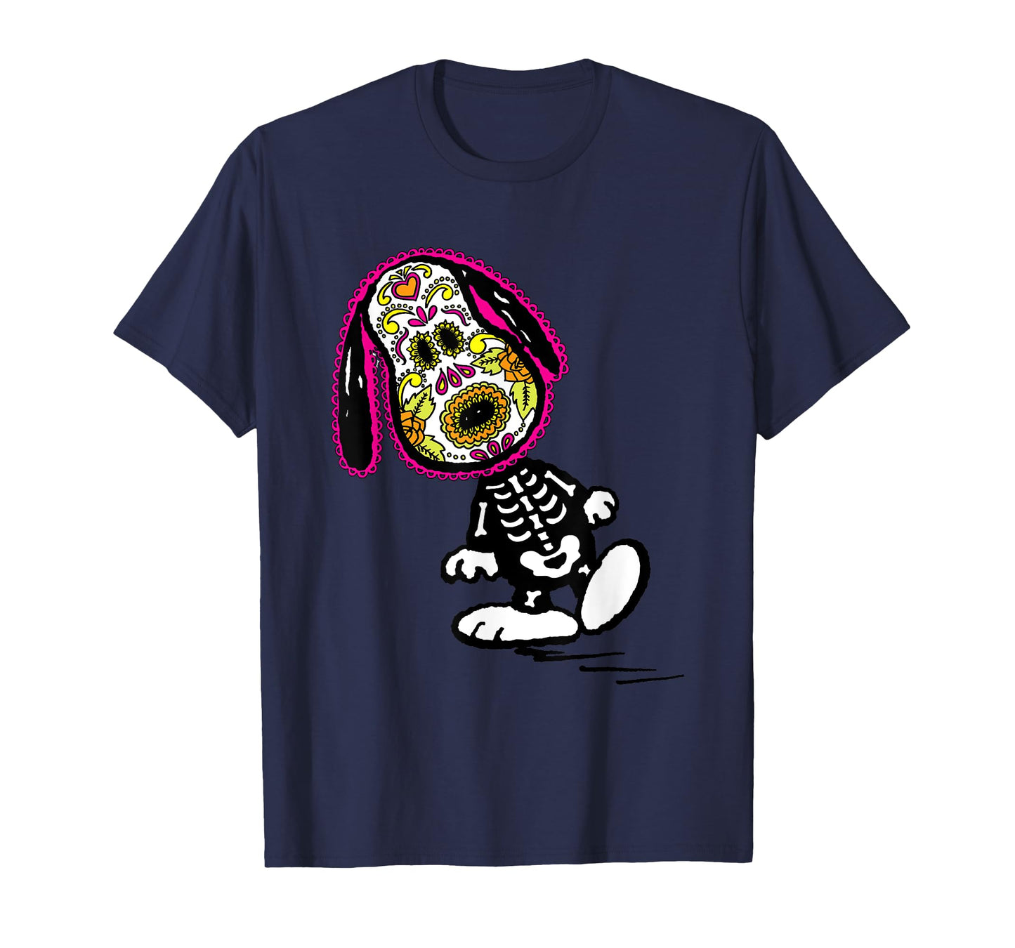 Peanuts Cinco De Mayo Skeleton Snoopy T-Shirt