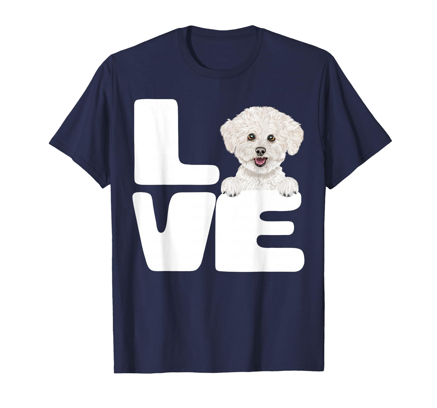 I Love My Bichons Frise Dog Lover T-Shirt