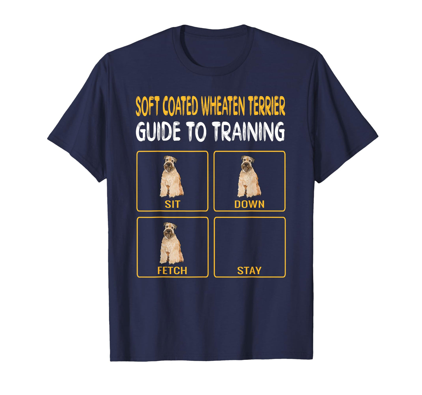 Soft Coated Wheaten Terrier Guide To Training Dog Obedience T-Shirt
