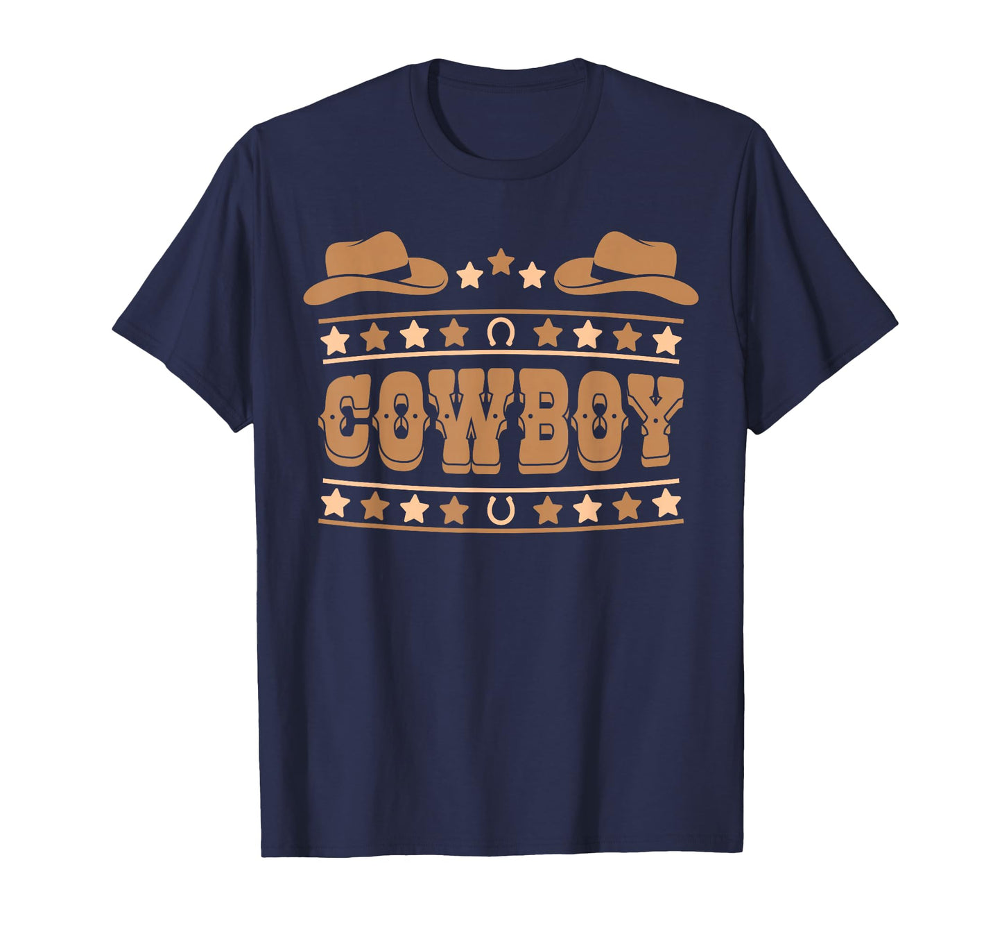 Cute Cowboy Outfit Rodeo Cowboy Western Men Boys Kids Cowboy T-Shirt