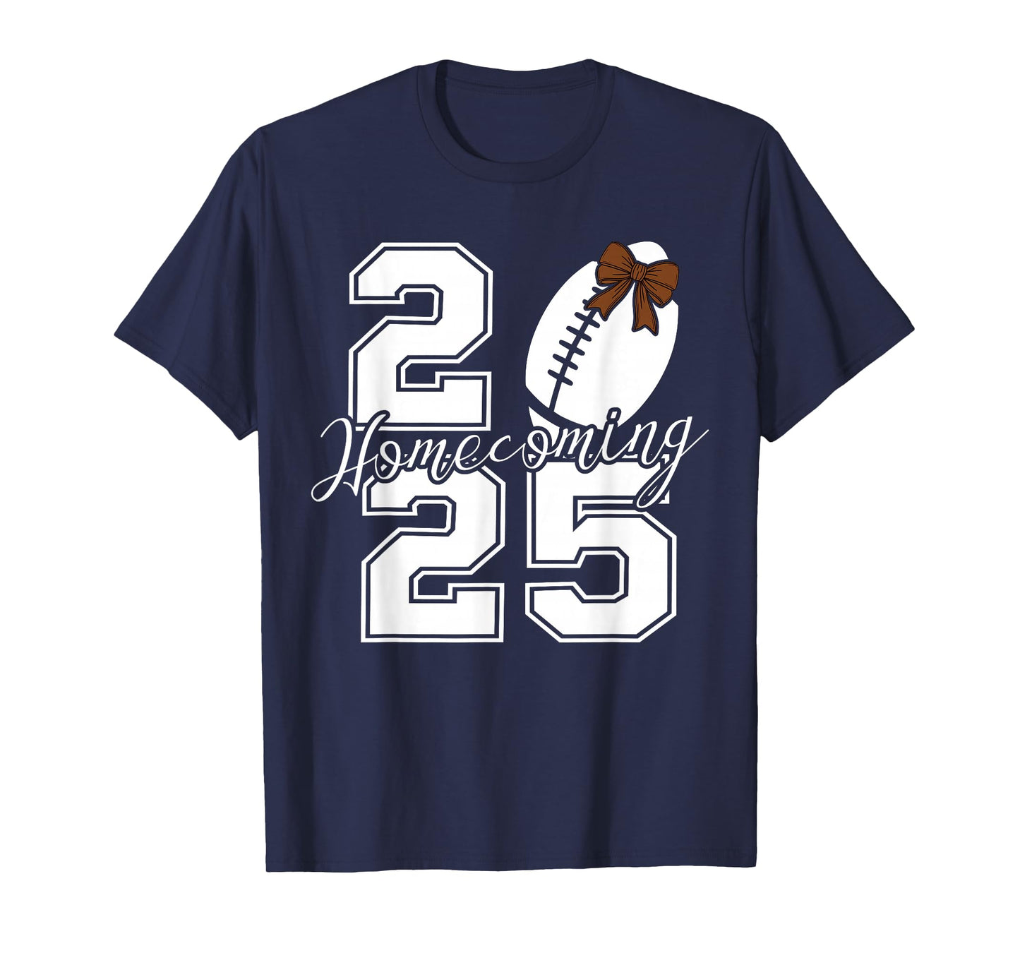 Homecoming HOCO 2025 School Team Spirit Reunion Football T-Shirt
