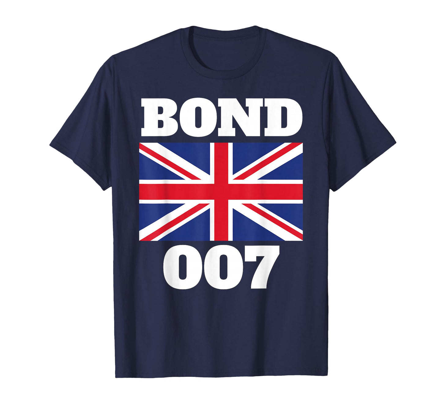 Bond Union Flag 007 Retro Shirt T-Shirt