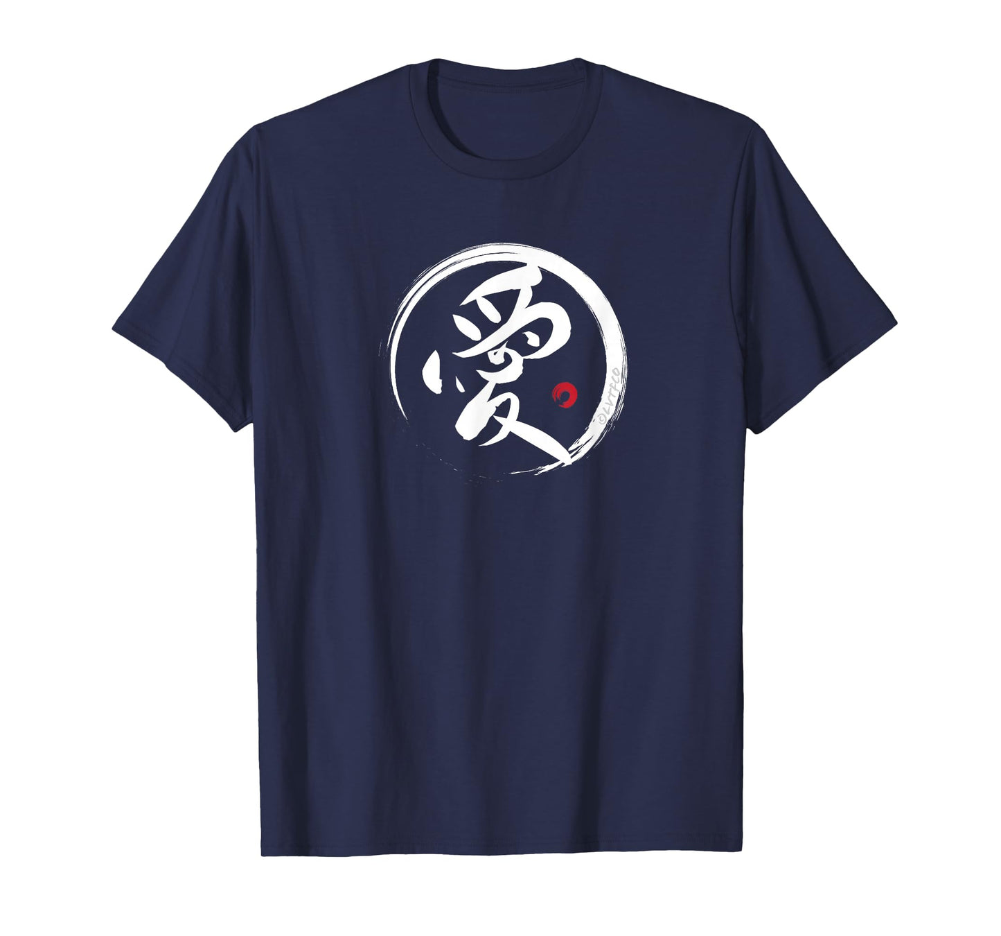 "LOVE" Japanese Brush Writing Kanji Word T-Shirt