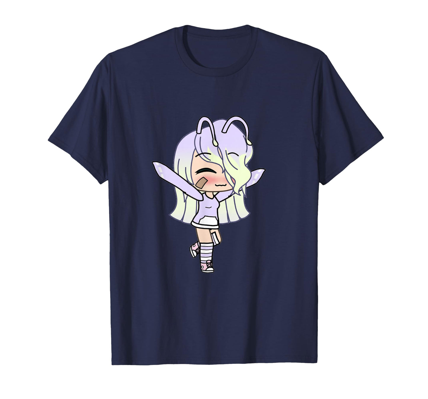 Love Gacha Figure Cute Girl in Purple T-Shirt