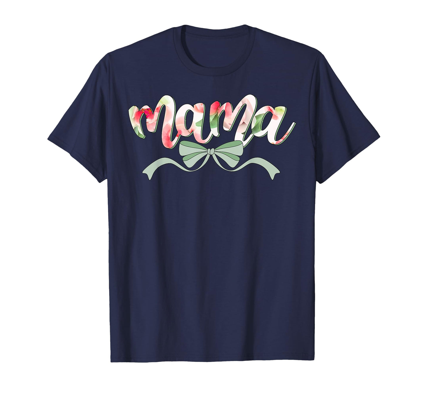 God Made Me A Mama Christian Moms Coquette Vintage Women T-Shirt
