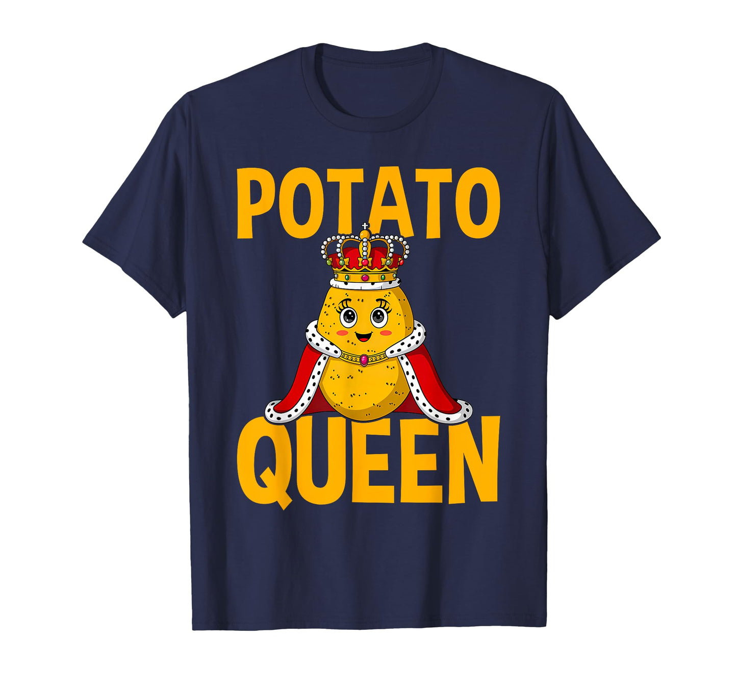 Potato Queen | Womens Potato Girls Potato T-Shirt
