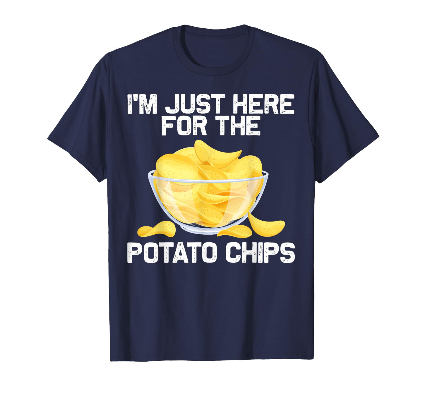 Cool Potato Chips Art For Men Women Kids Potato Chips Lover T-Shirt
