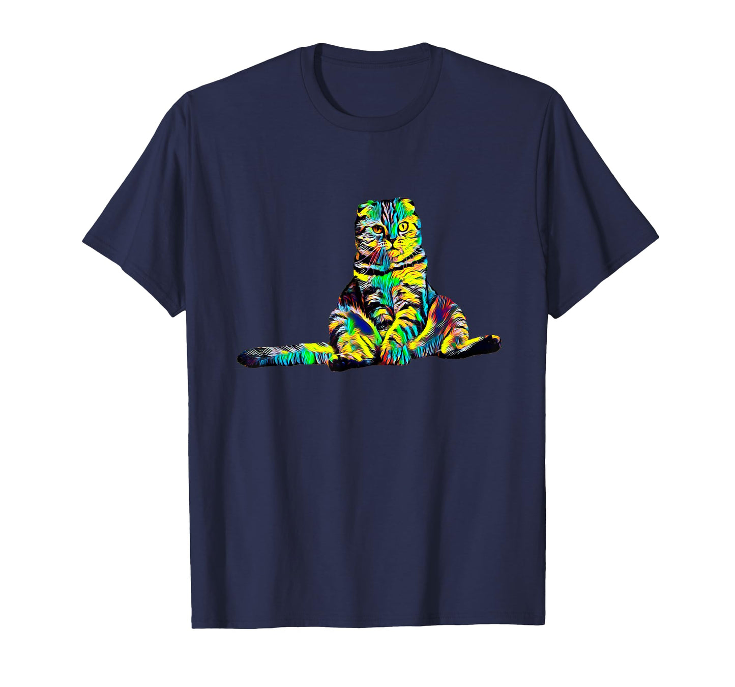 Scottish Fold Cat Men Women Girls Kids T-Shirt