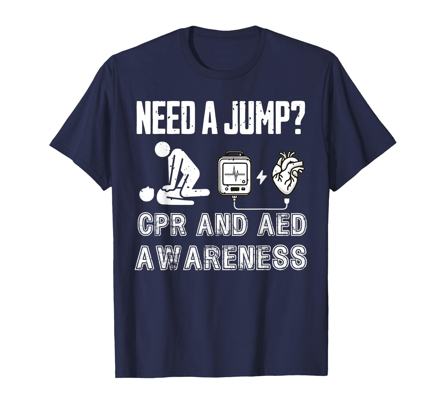 Funny National CPR and AED Awareness Week 2024 Men's Women's T-Shirt