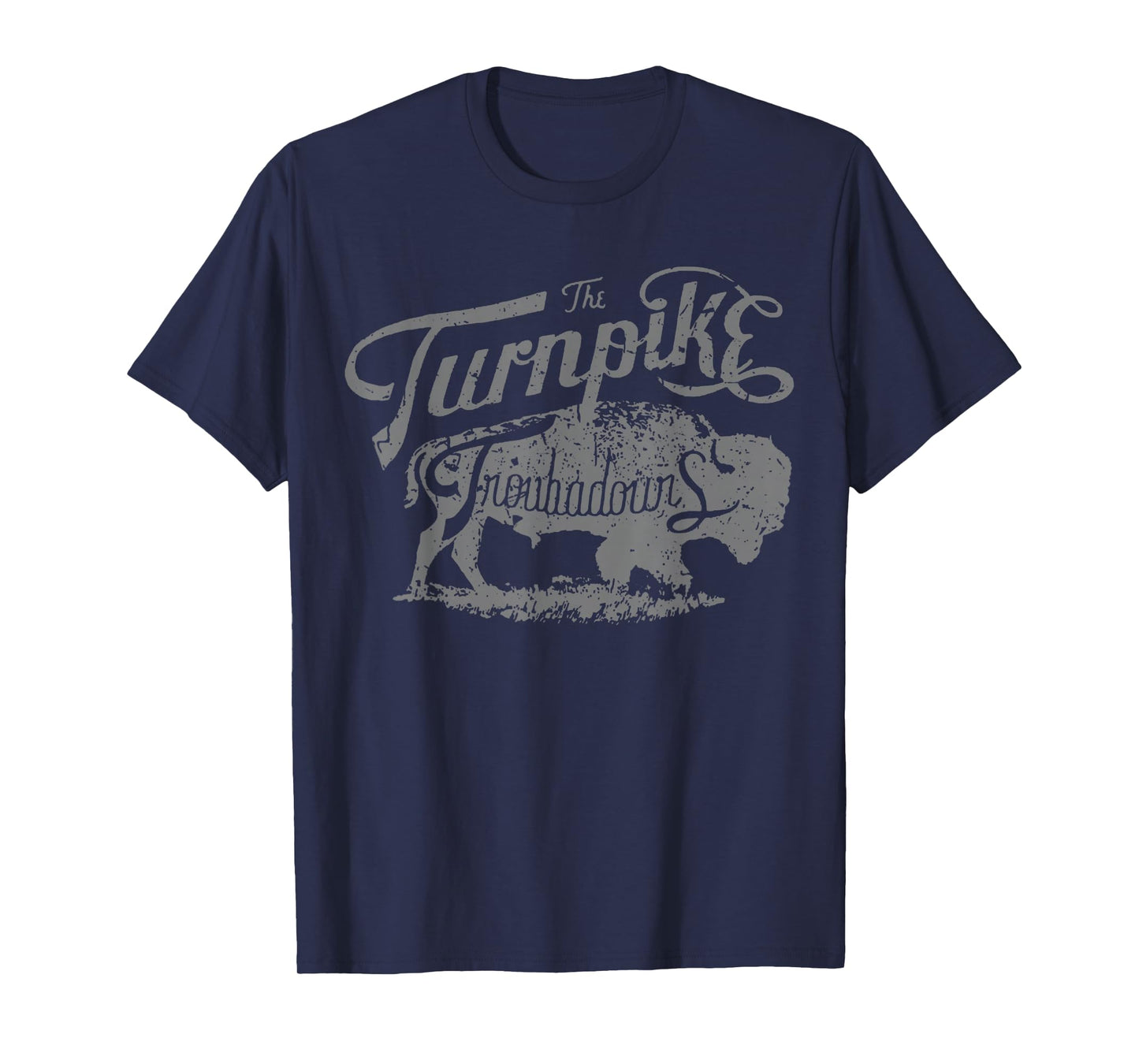 Vintage Turnpike Distressed Country Music Men T-Shirt