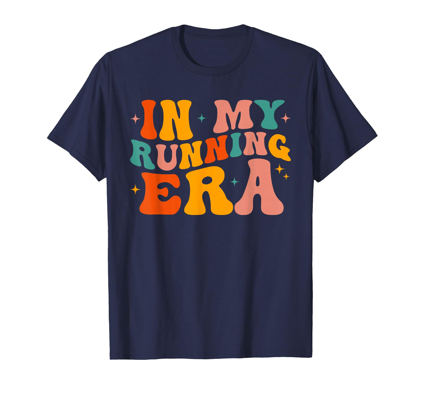 In My Running Era Runner Marathon Jogging Fitness Sport Cute T-Shirt