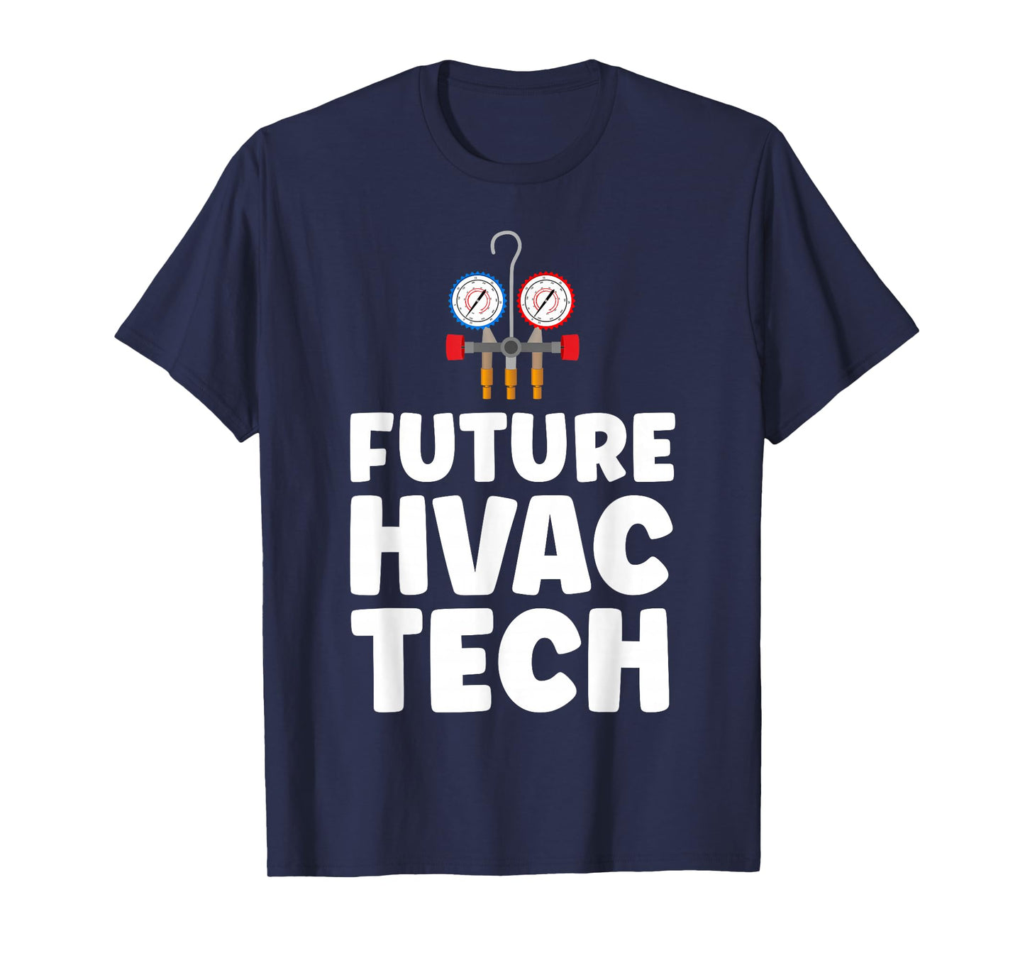 HVAC Technician Tech Vintage Future Hvac Tech T-Shirt