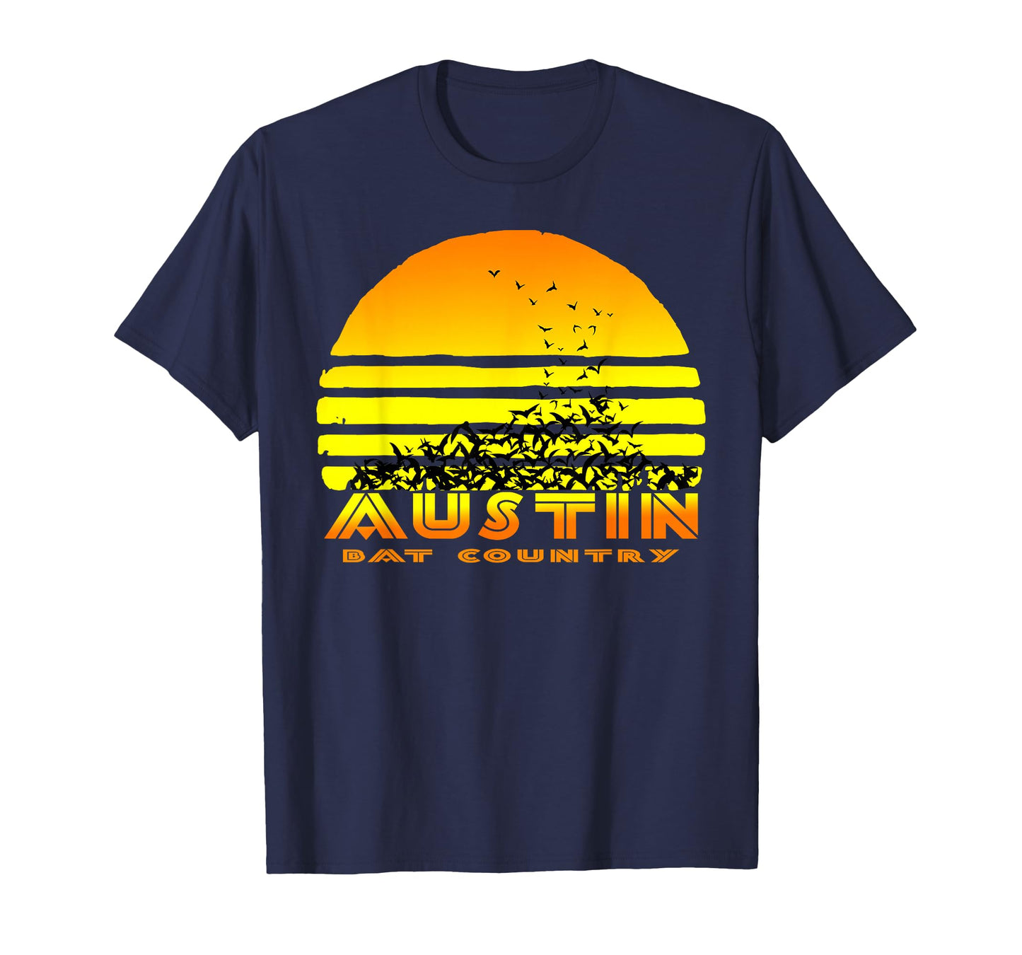 Austin, TX - Souvenir Bat Country T-Shirt T-Shirt