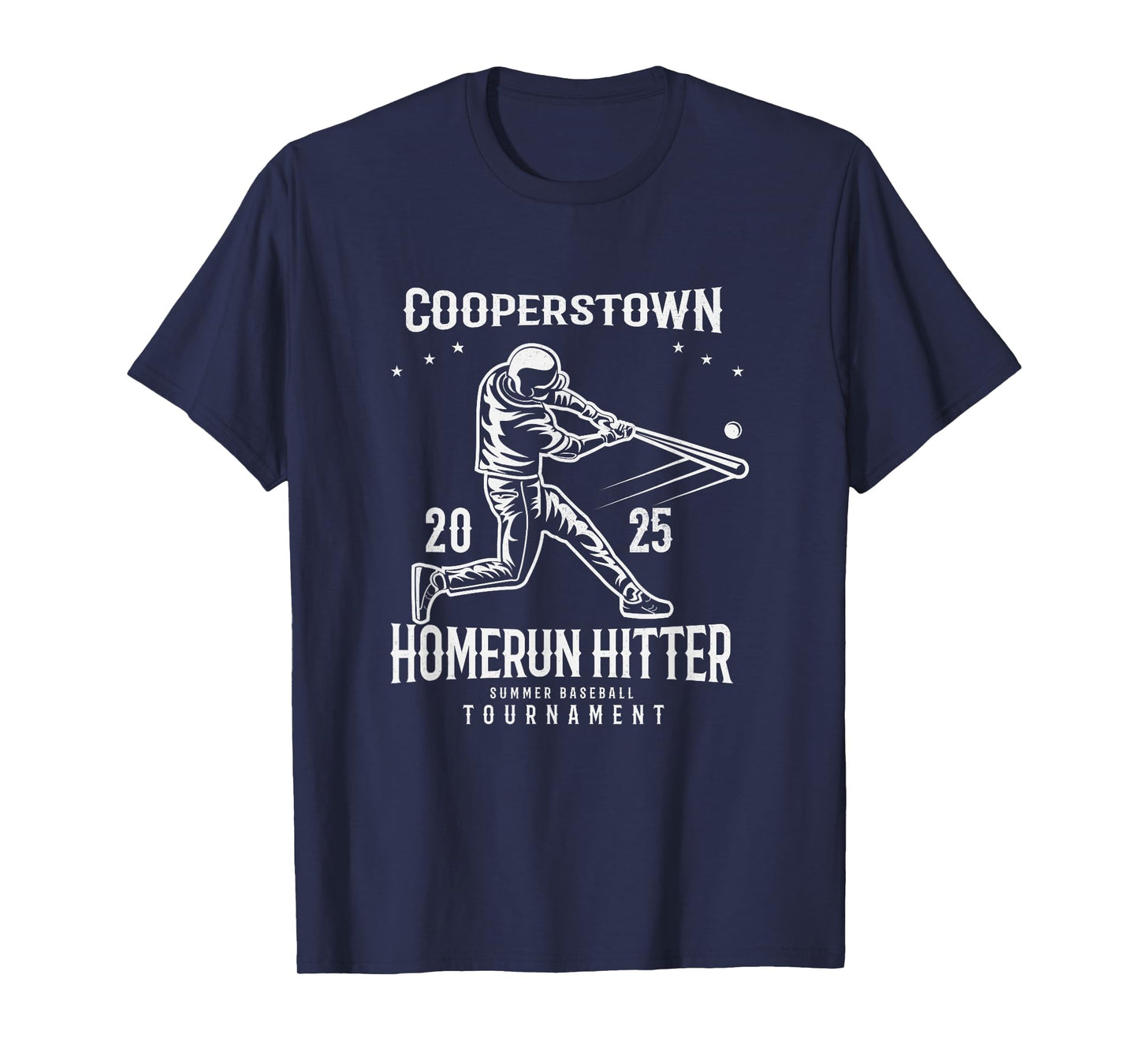 Cooperstown Baseball Homerun Hitter T-Shirt