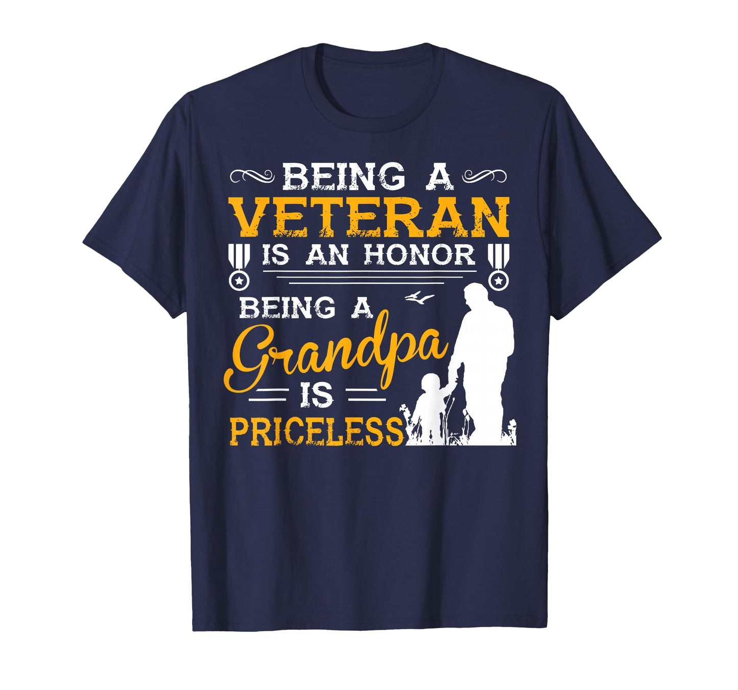 Veteran Grandpa Gift for Grandfather T-Shirt