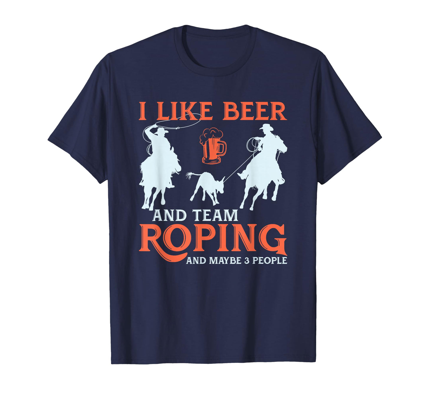 Team Roping Design for a Team Roper Perfect Rodeo T-Shirt