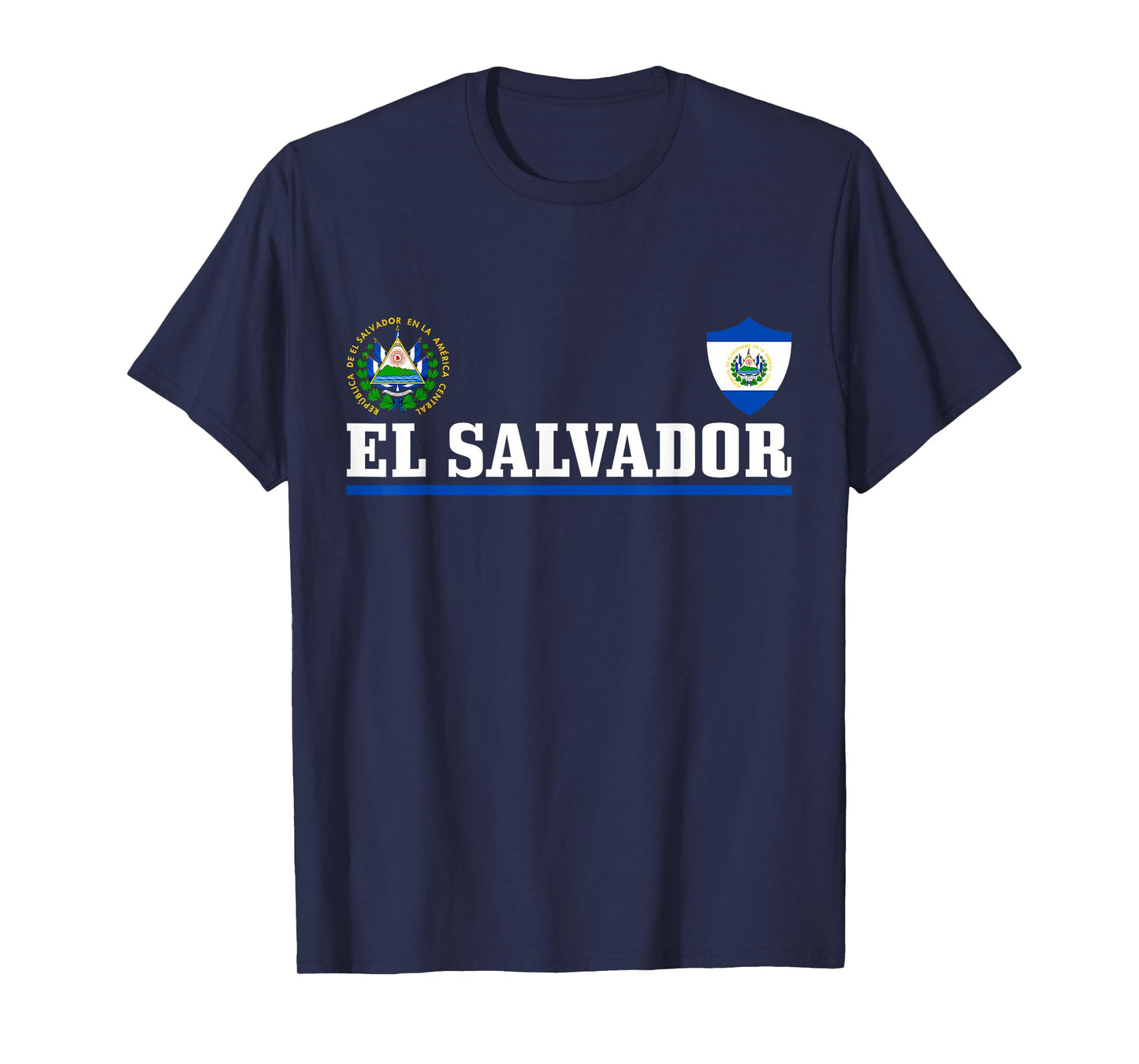 El Salvador Pride Salvadoran Flag T-Shirt