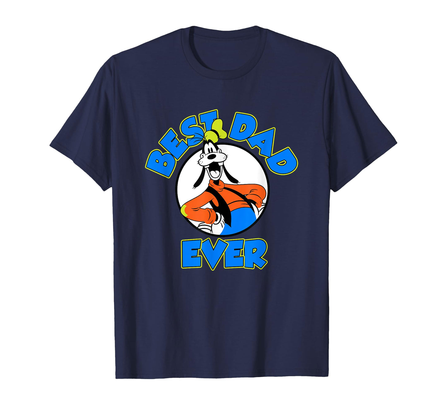 Disney Mickey And Friends Father's Day Goofy Best Dad Ever T-Shirt
