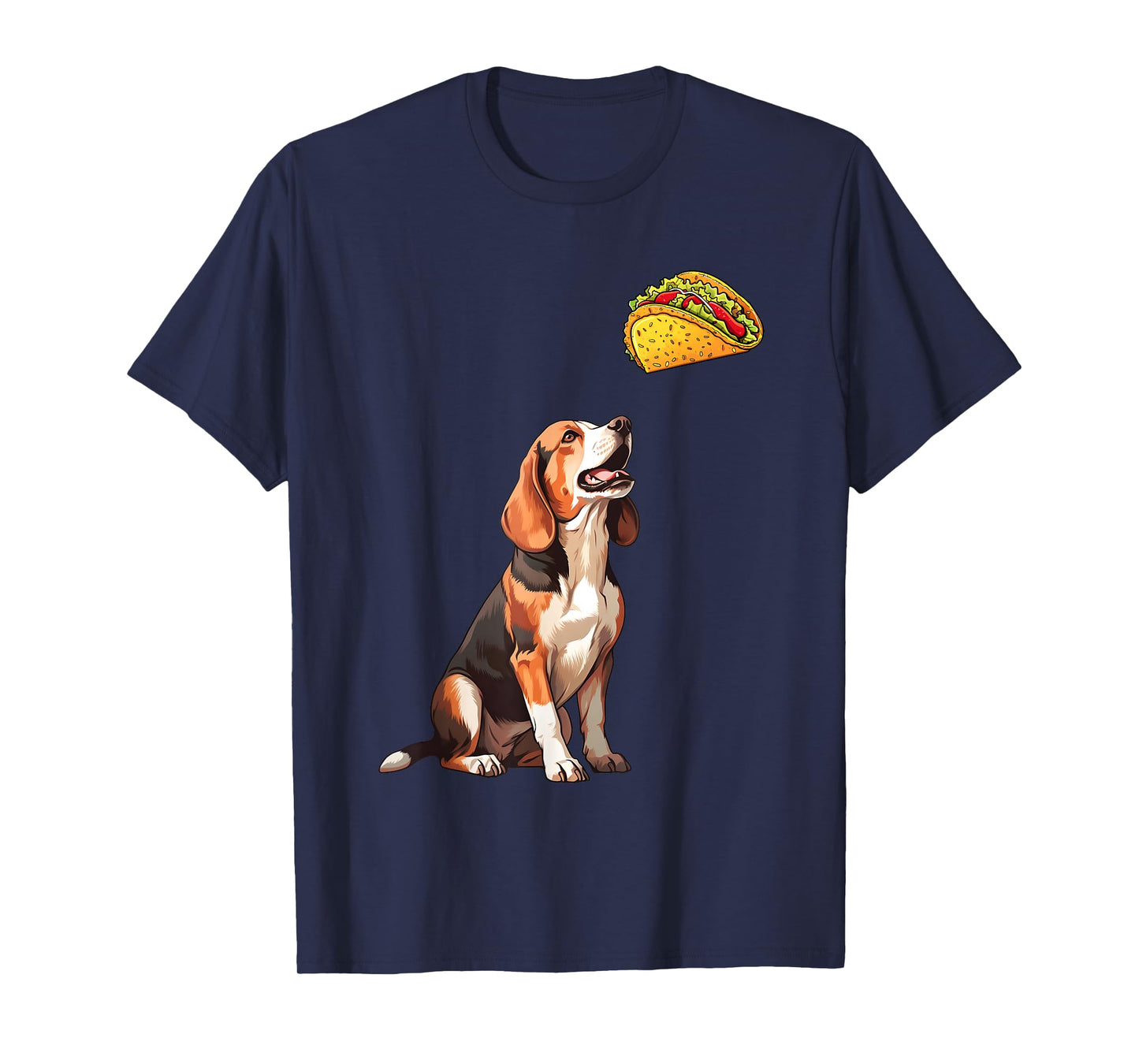 Beagle Staring At Taco, Funny Beagle T-Shirt