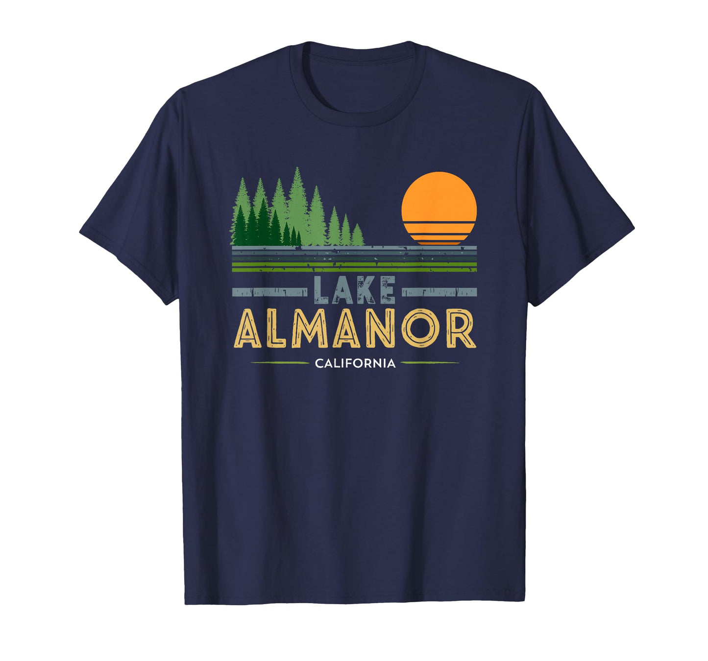 Vintage Lake Almanor California T-Shirt