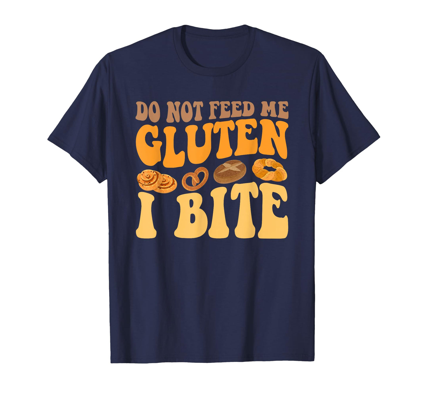 Do Not Feed Me Gluten I Bite T-Shirt