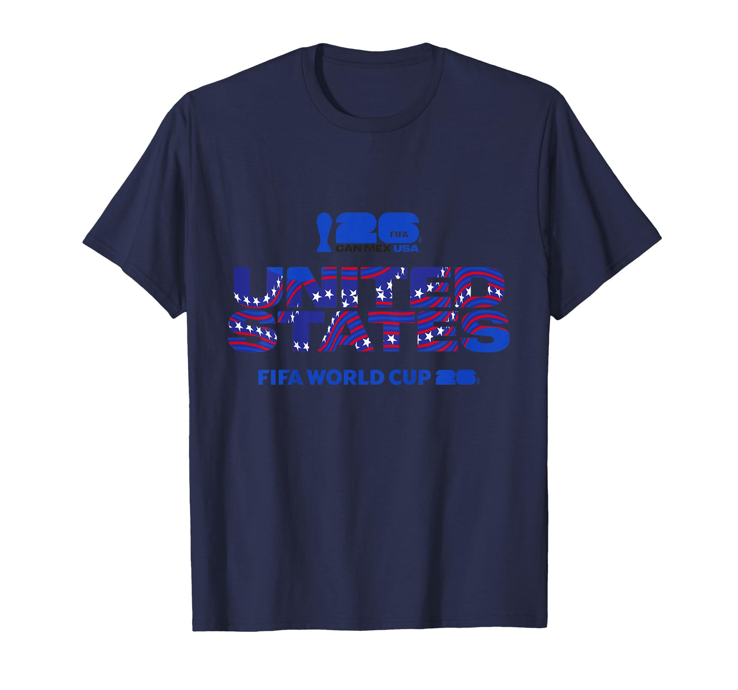 Kids FIFA WORLD CUP26 USA Host Country Stars and Stripes T-Shirt