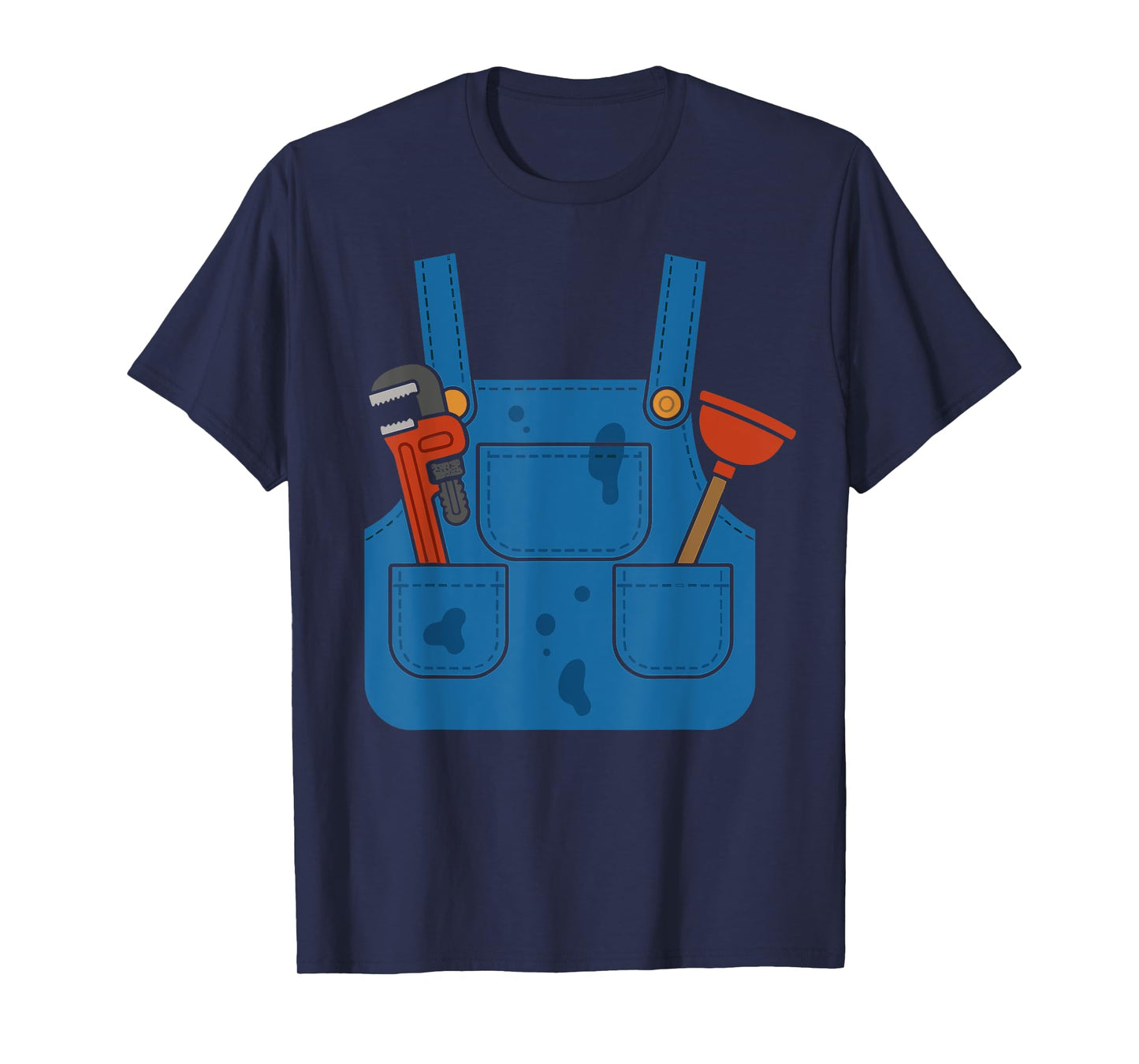 Funny Plumbing Plumber Costume Kids T-Shirt