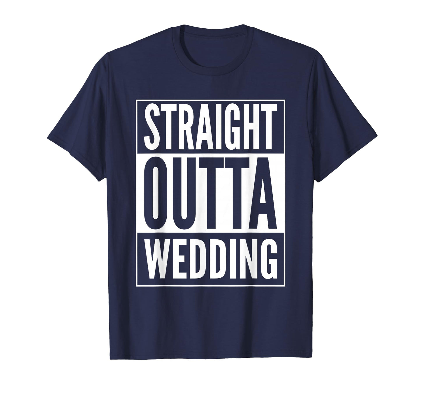 Straight Outta Wedding City Section in Berlin White Design T-Shirt