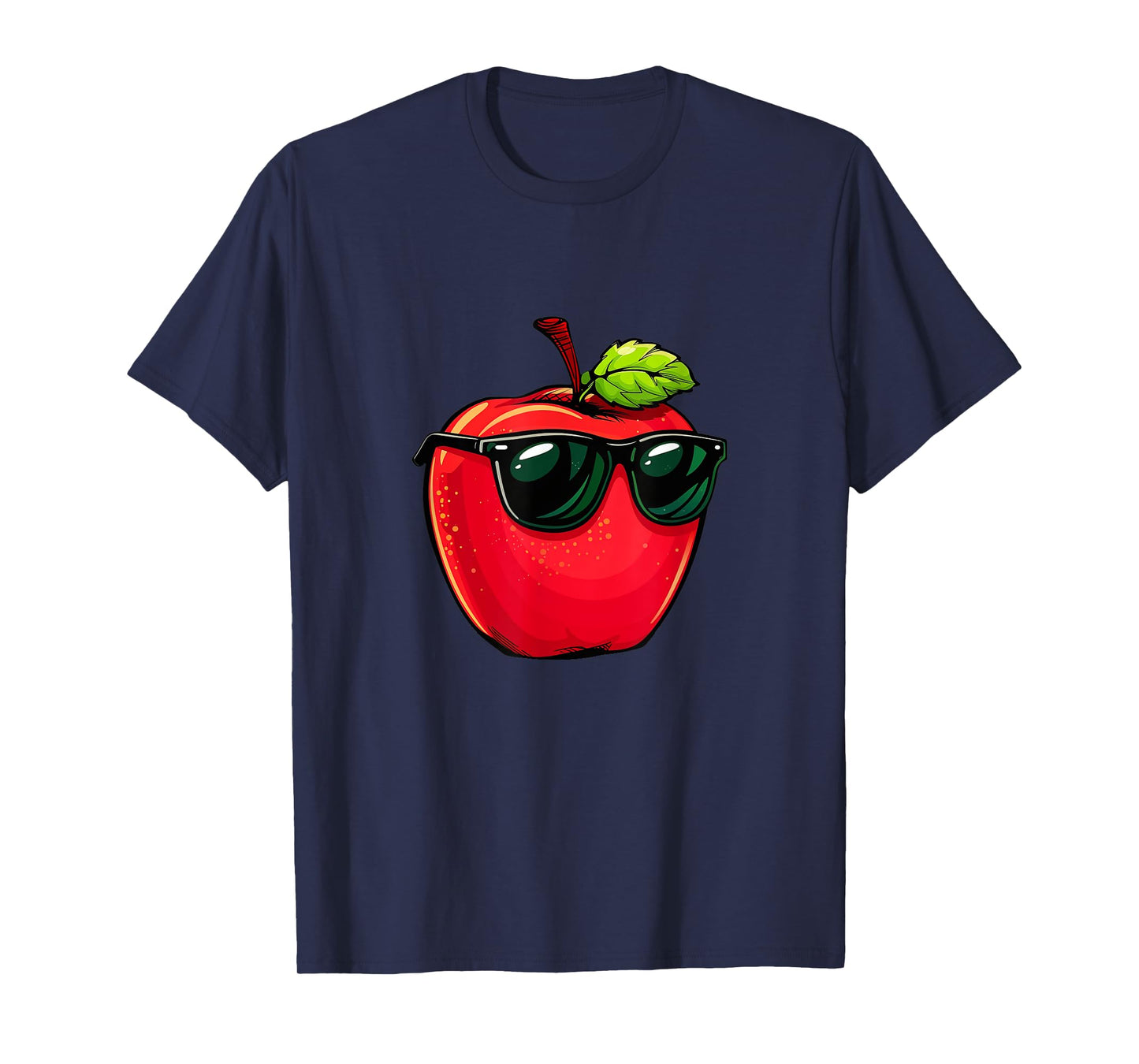 Sunglasses-Wearing Apple for a Fresh and Cool Look T-Shirt