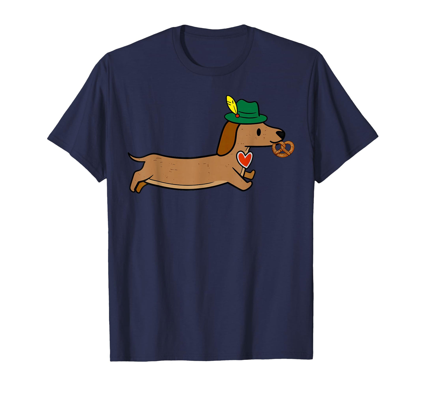 Oktoberfest Dachshund Cute Sausage Dog German Kids Men Women T-Shirt