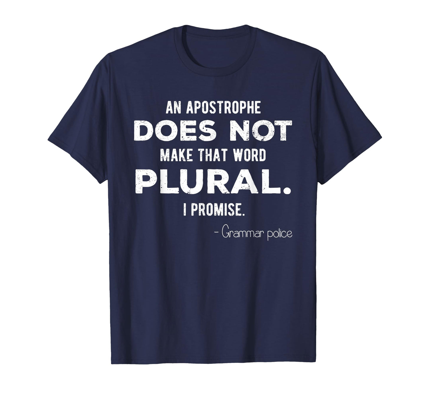 Funny Grammar Police T-Shirt for English Teacher and Lingui T-Shirt