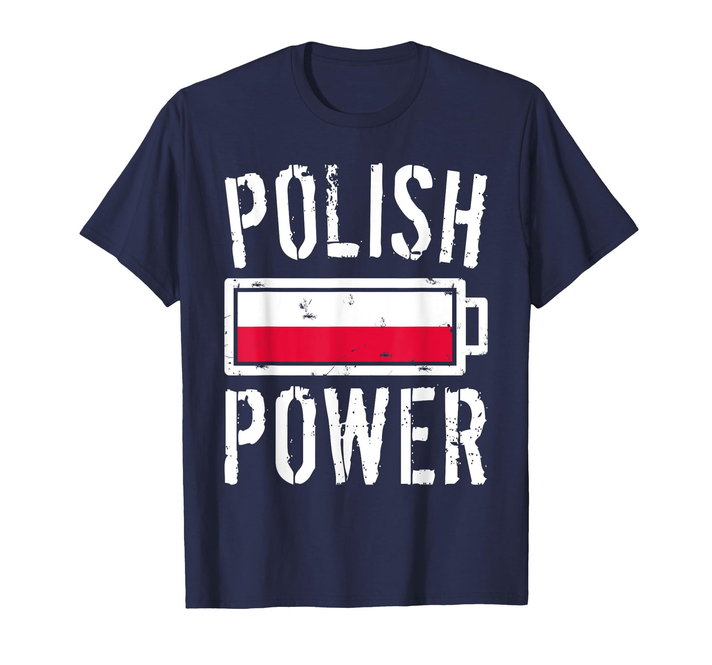 Poland Flag | Polish Power Battery Proud Tee T-Shirt