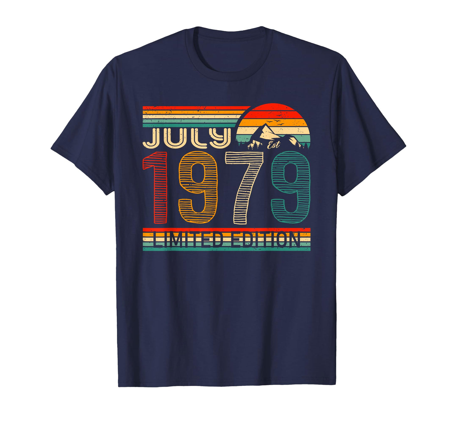 July 1979 Limited Edition Classic 1979 Year Vintage Birthday T-Shirt