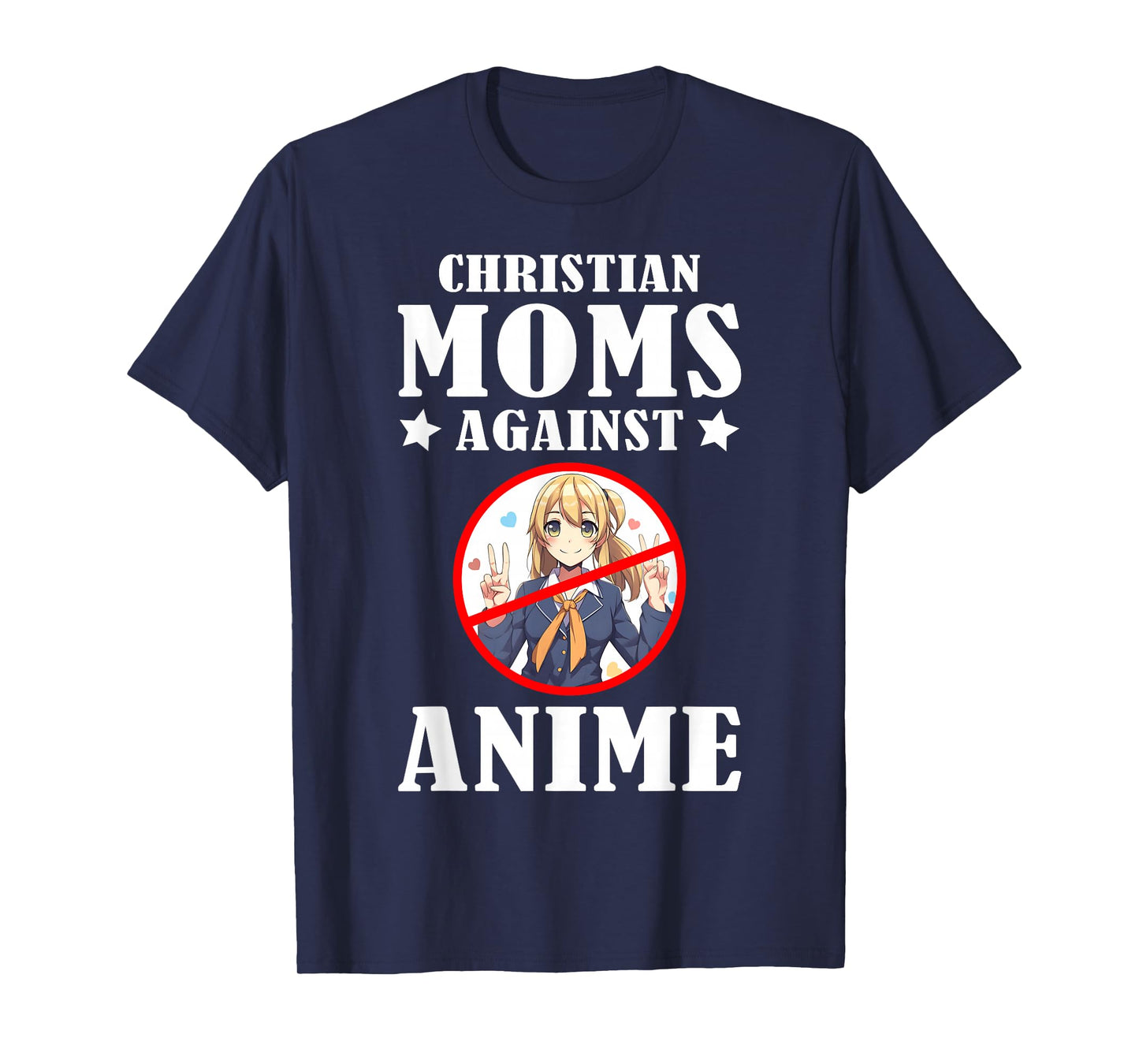 Christian Moms Against Anime T-Shirt