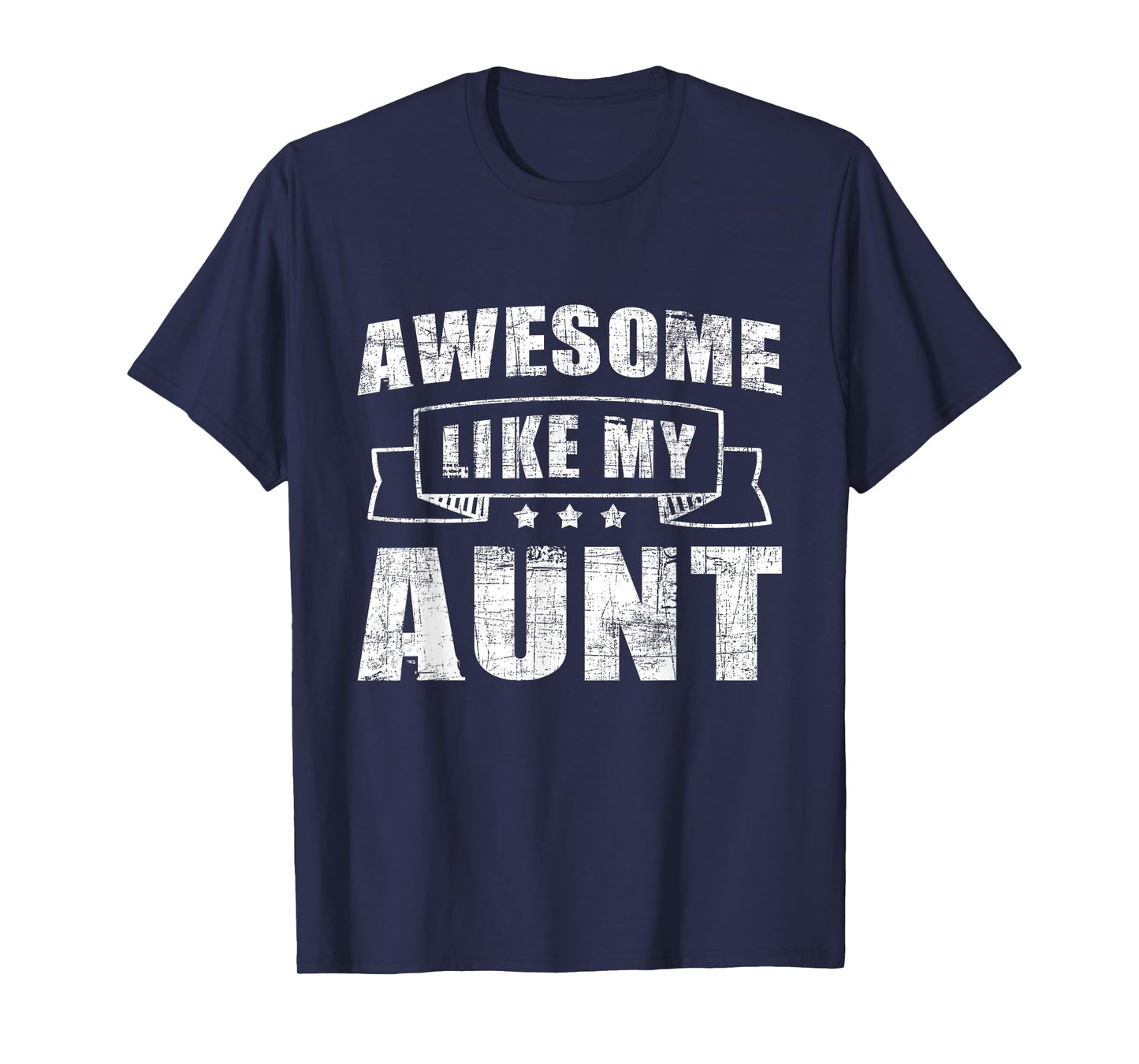 Awesome Like My Aunt - Cool Auntie Aunt Family Niece Nephew T-Shirt
