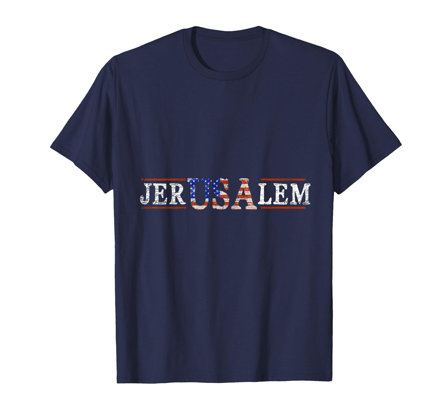Jerusalem USA Israel T-Shirt