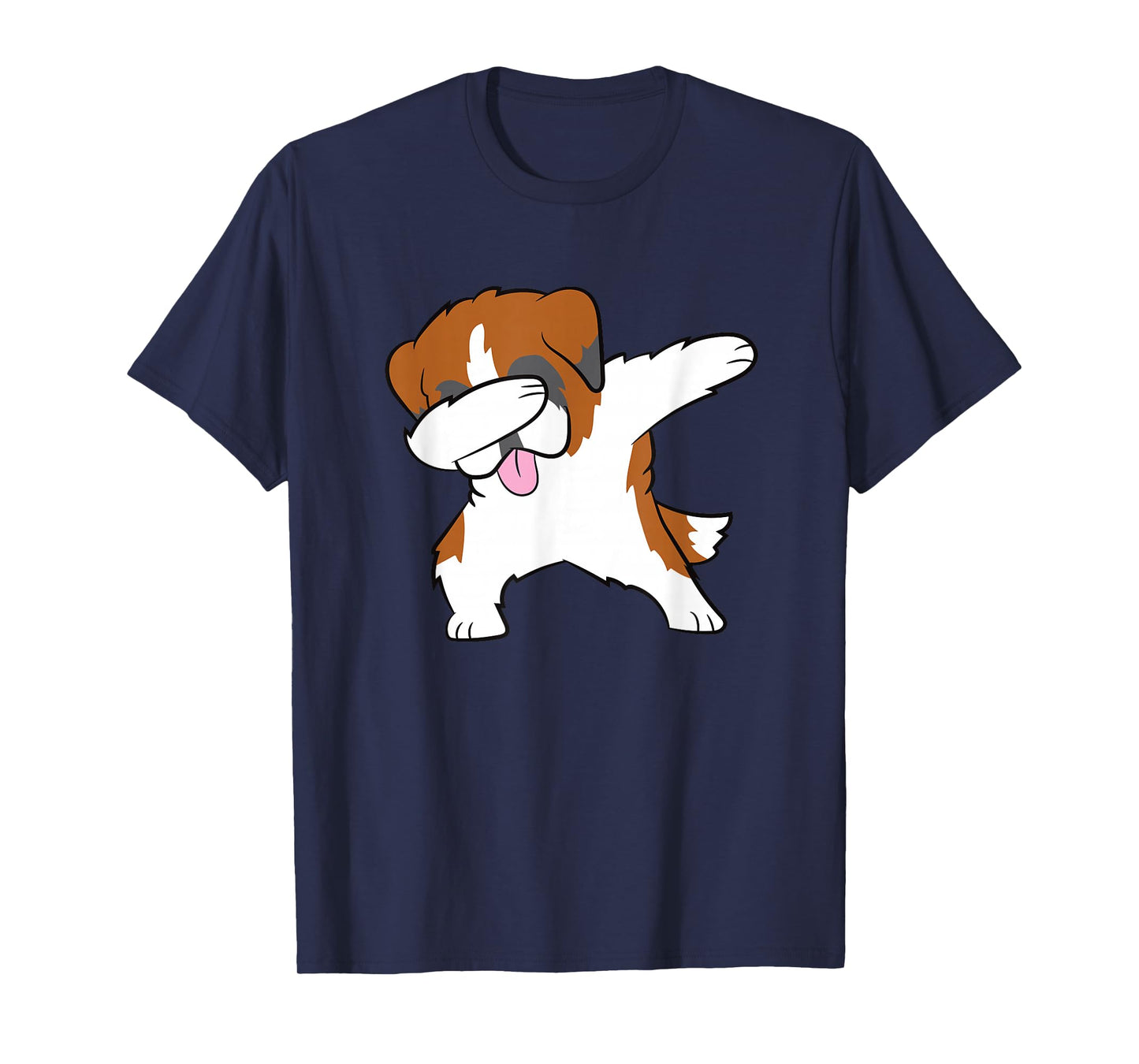 Polka Dot Saint Bernard T-Shirt