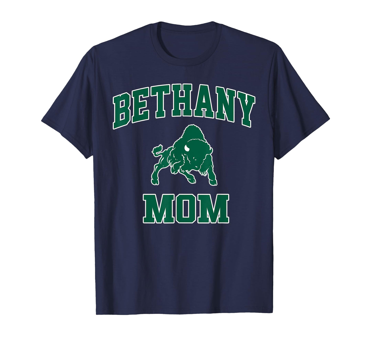 Bethany College Mom Mother Athletics Vintage Sports Design T-Shirt
