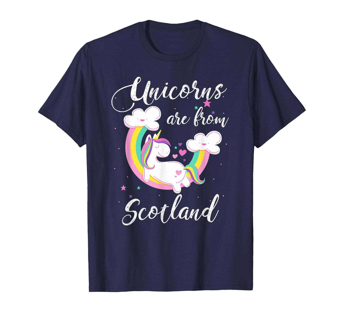 Unicorns Are From Scotland T-Shirt / Magical Unicorn Gift T-Shirt