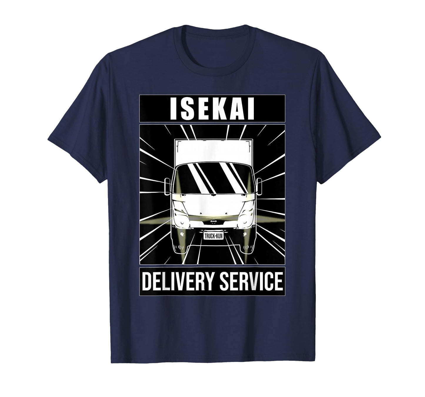 Truck-Kun ISEKAI Delivery Service! Japanese Kanji T-Shirt