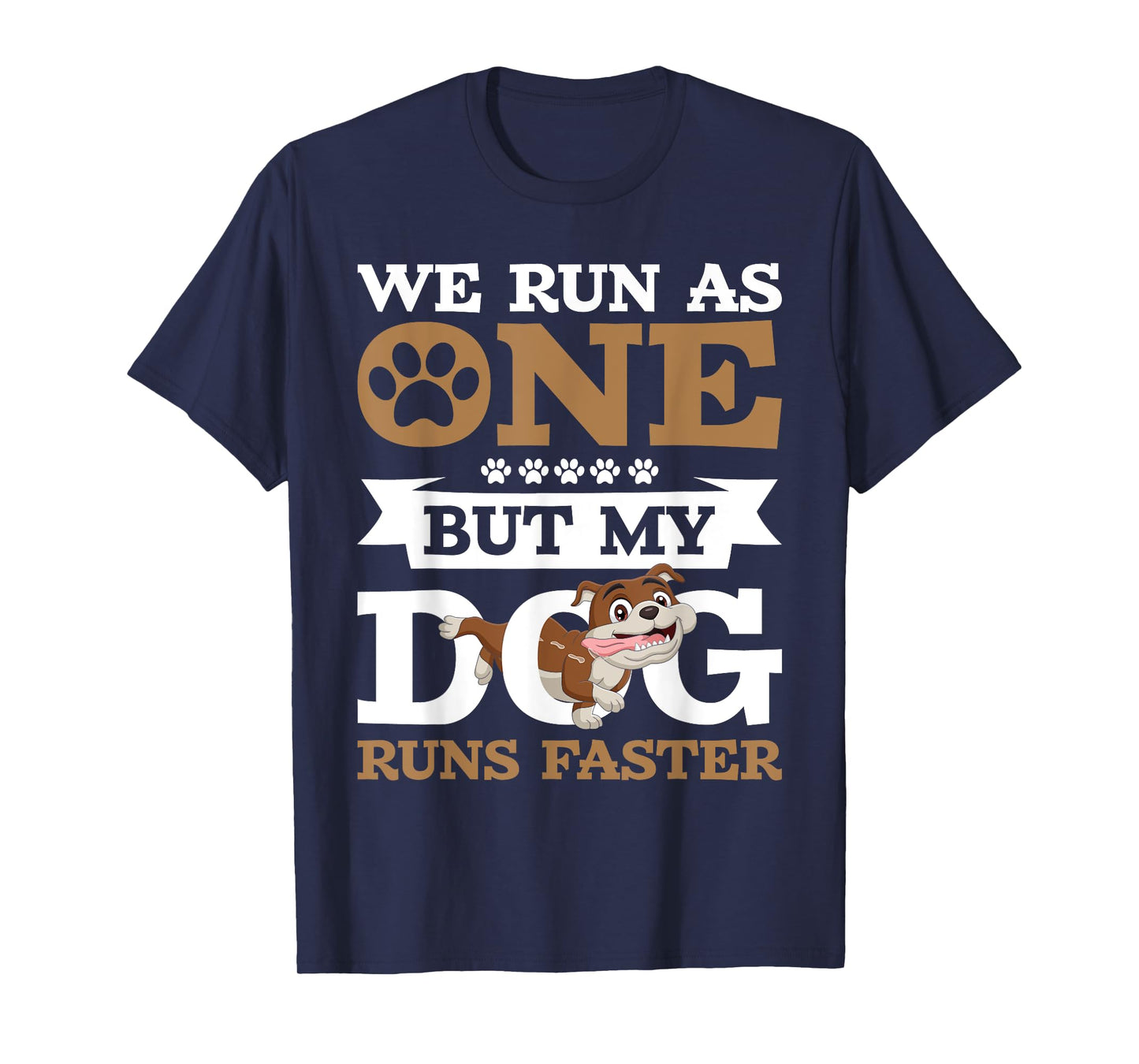 We Run As One - Dog Trainer Animal Lover Pet Owner T-Shirt for Men Women Kids