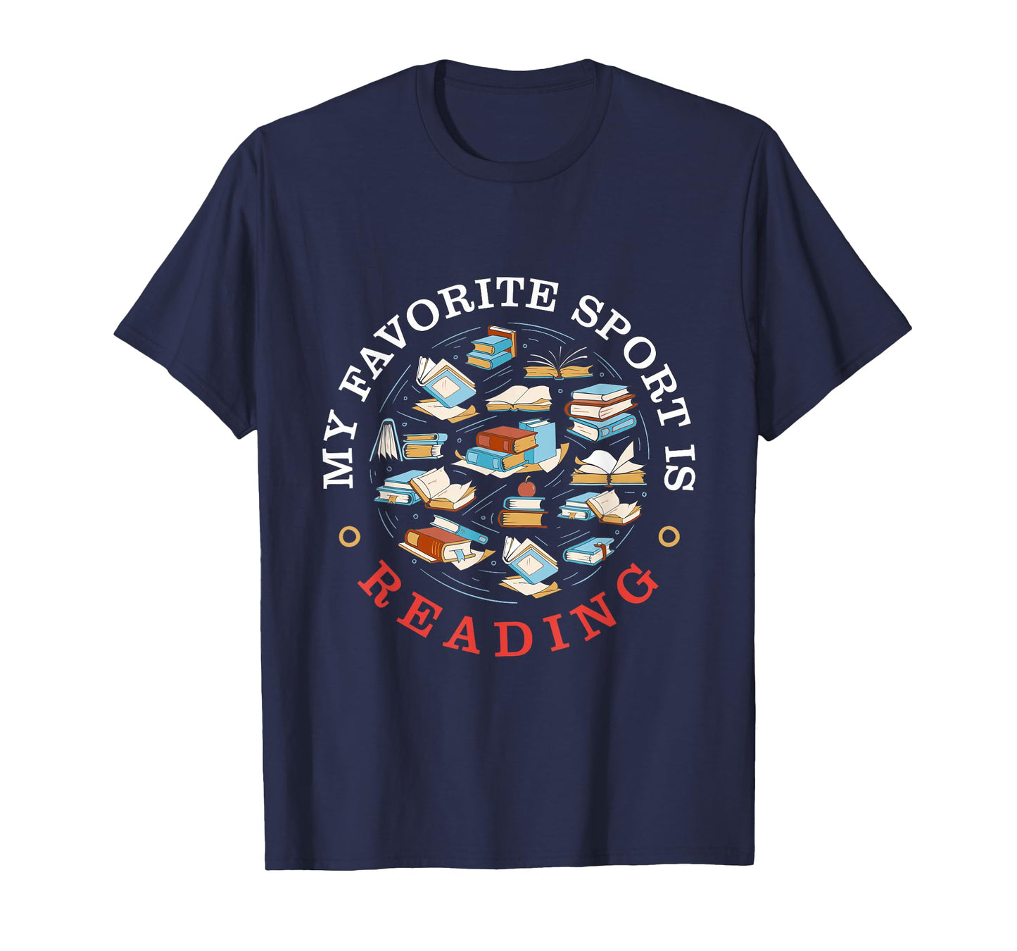 My Favorite Sport Is Reading - Keep Calm And Read On T-Shirt