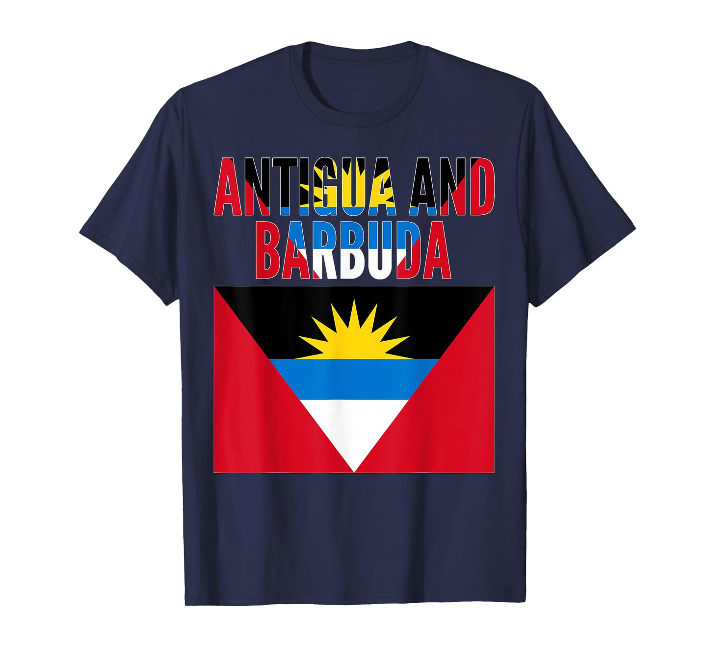 Antiguan - Antigua and Barbuda Country Flag T-Shirt