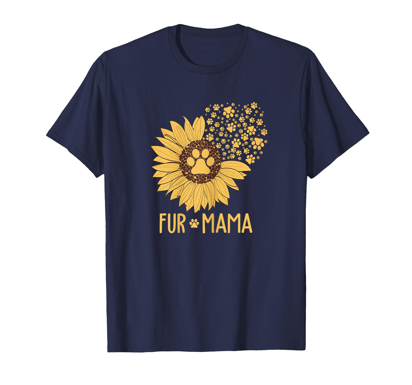 Dog Mom Shirt - Dog T-Shirts For Women Fur Mama T-Shirt