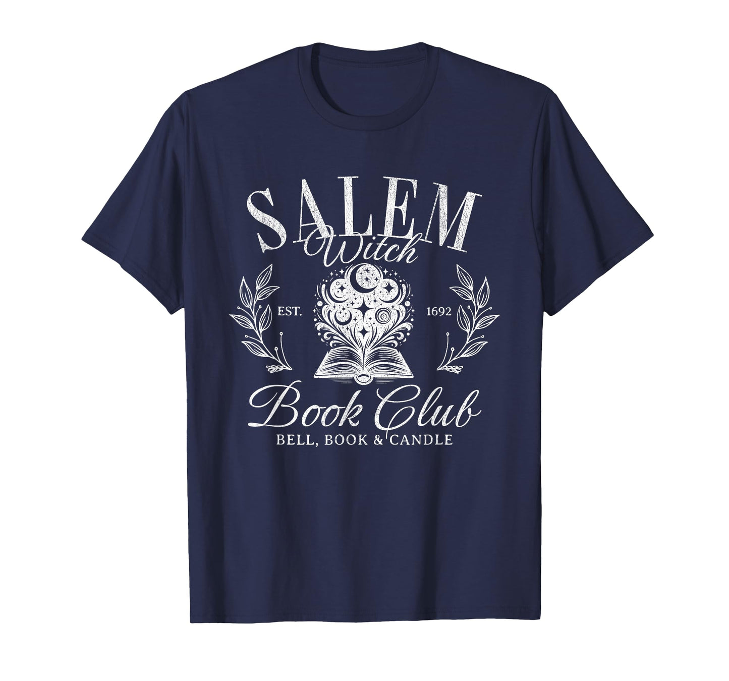 Salem Witch Book Club Reading Spooky Season Spells Gift T-Shirt