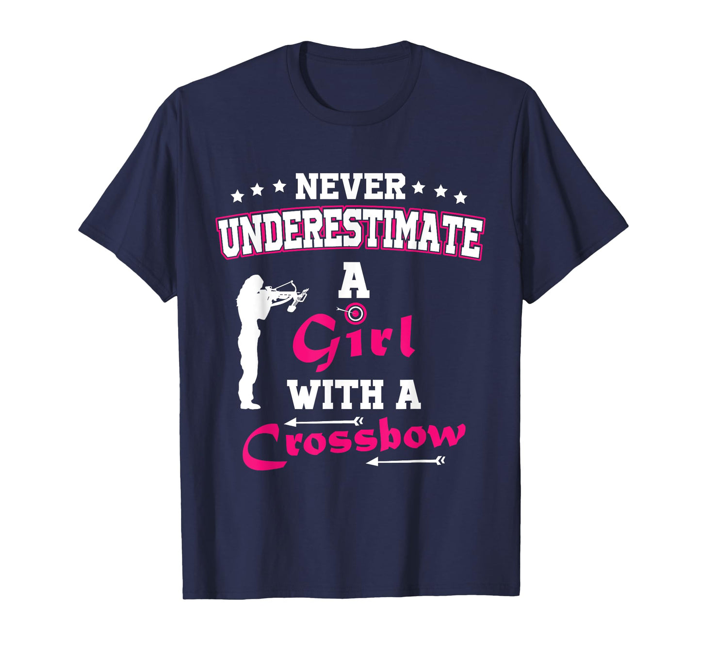 Archery Crossbow Girl Medieval Archery T-Shirt