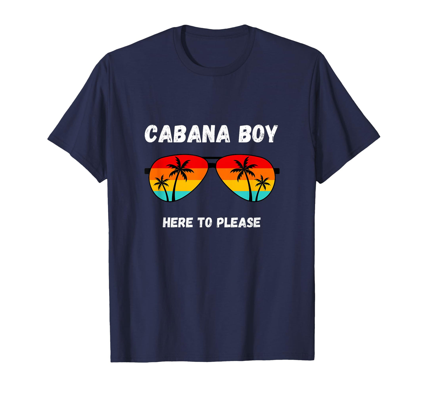 Cabana Boy Mens Pool Party Coconut Summer T-Shirt