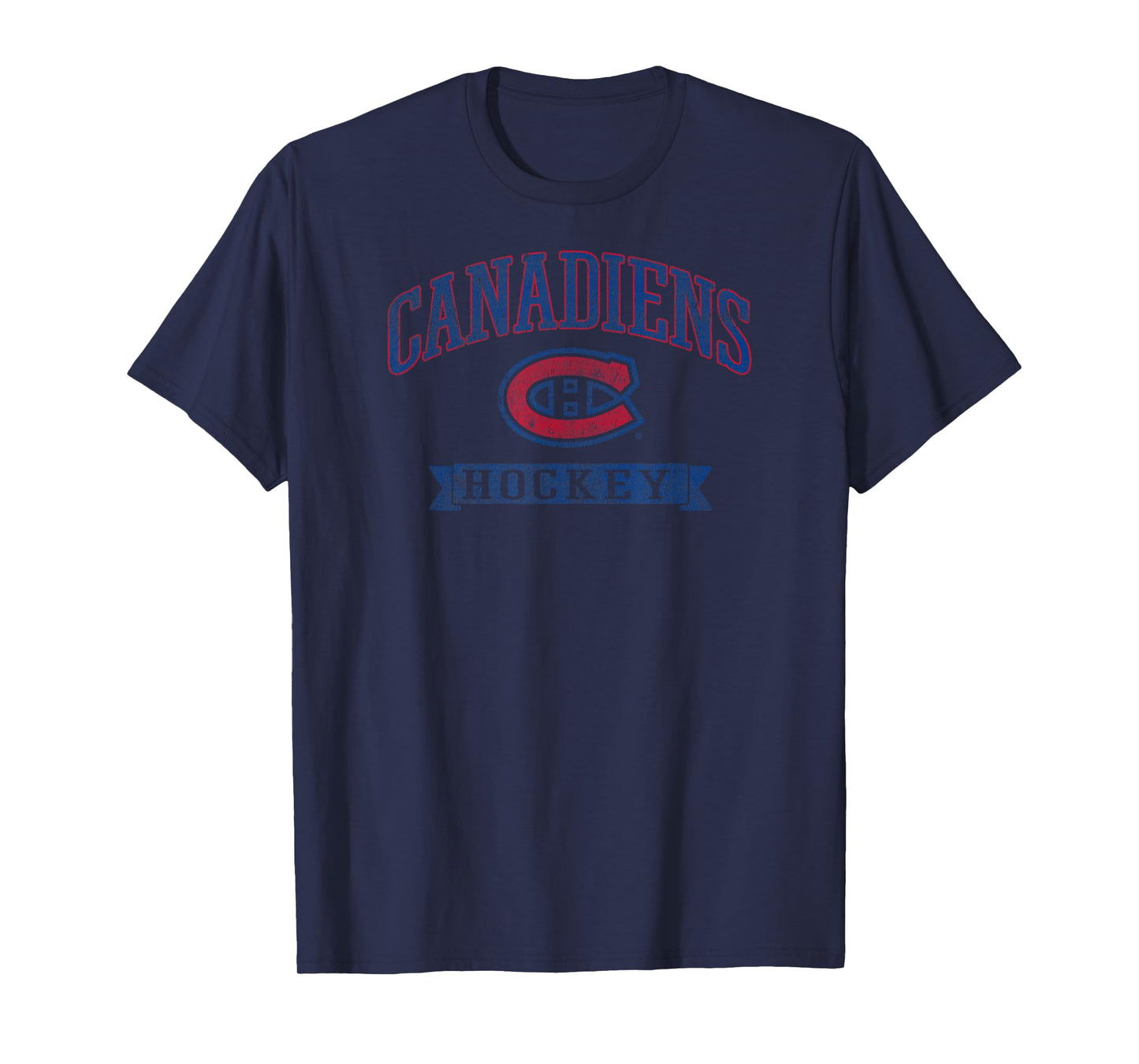 Montreal Canadiens Vintage Hockey White Officially Licensed T-Shirt