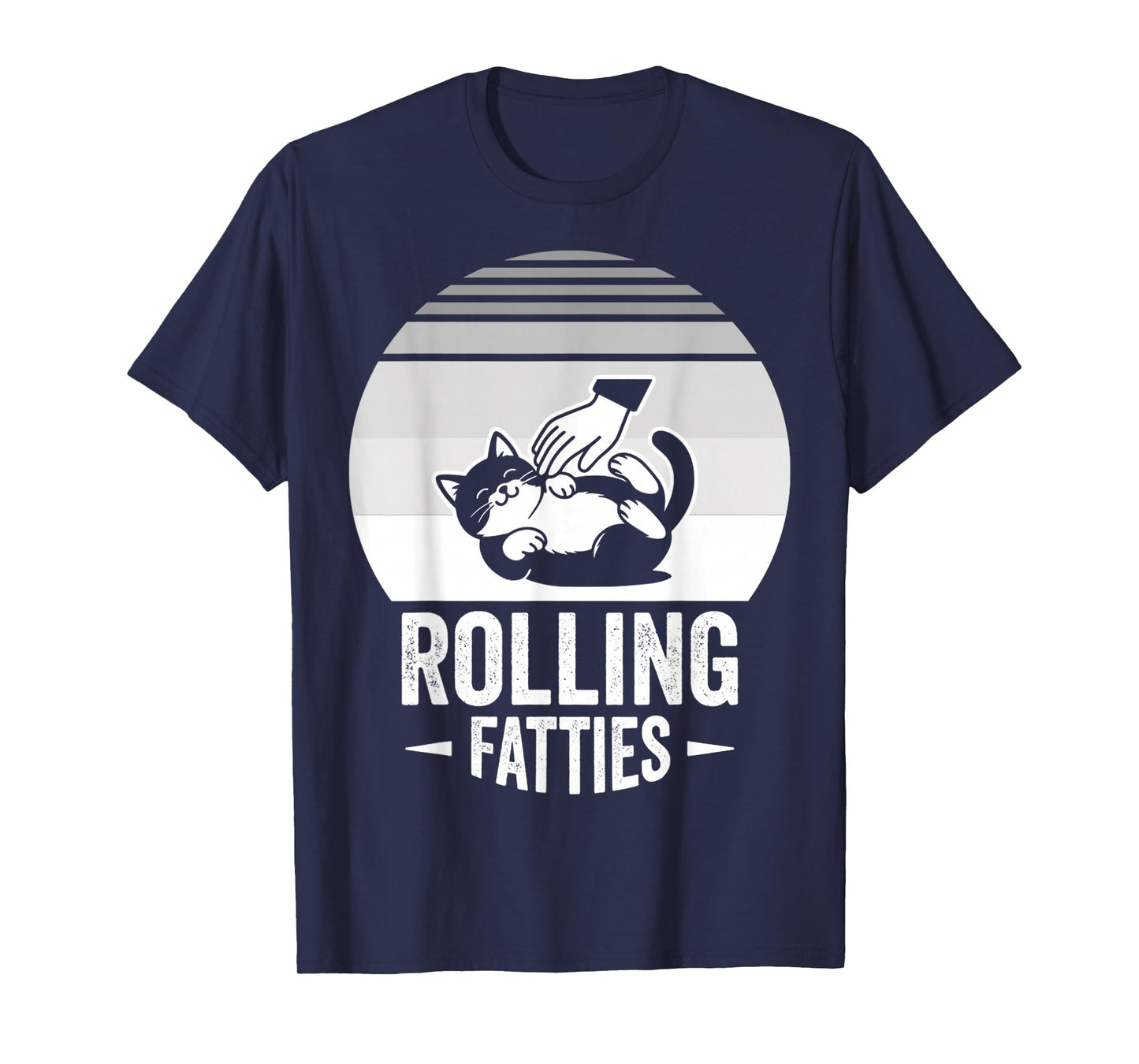 Rolling Fatties Cat Fun T-Shirt